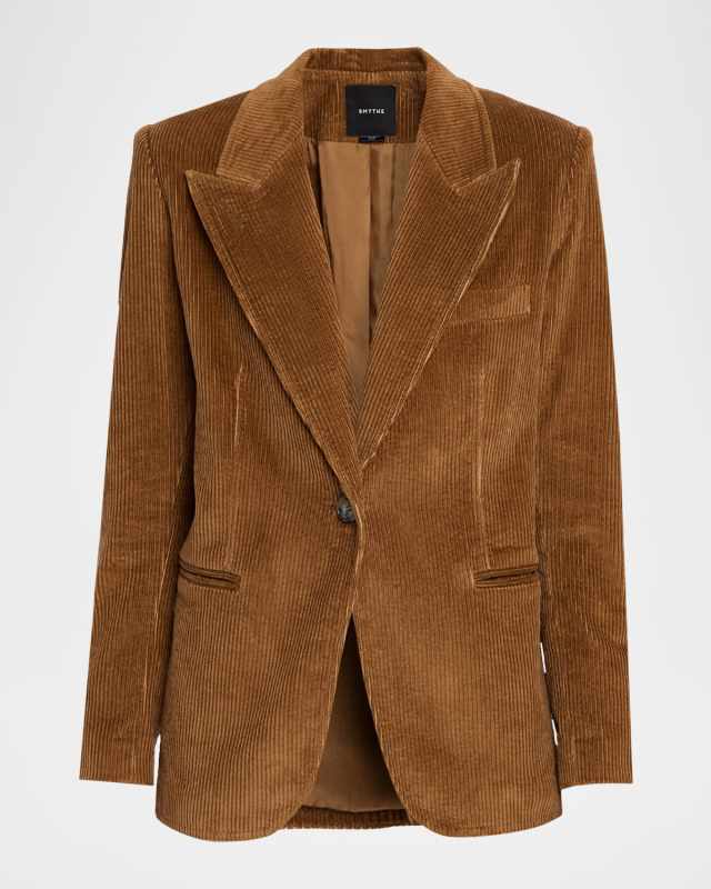 90s Oversized Corduroy Blazer